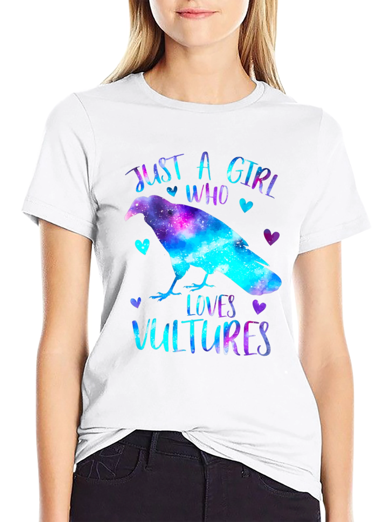 Just A Girl Who Loves Vultures T-Shirt
