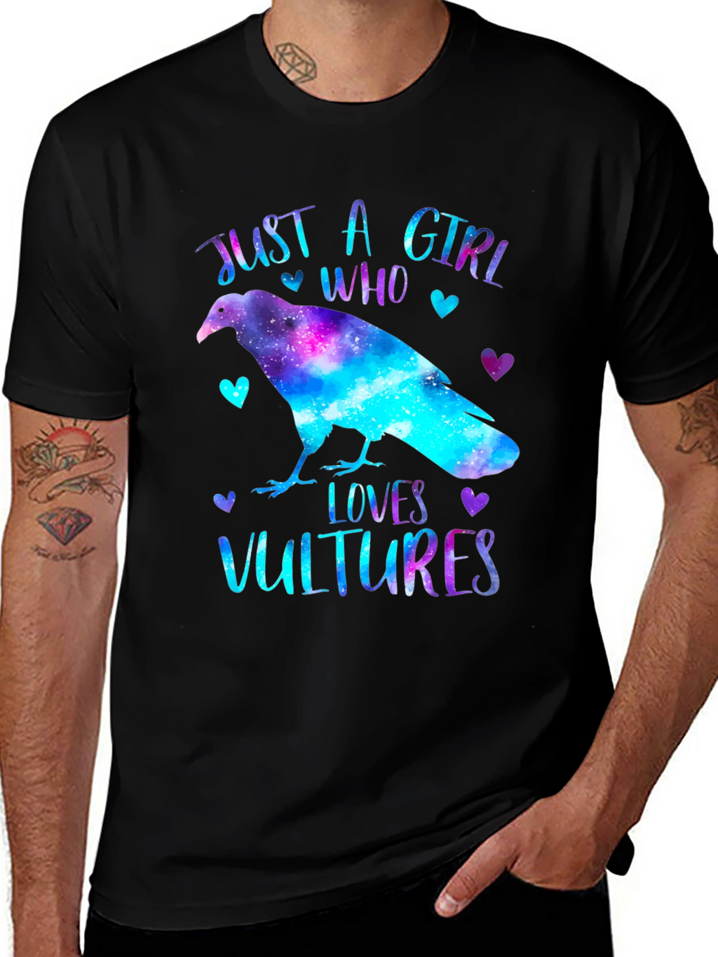 Just A Girl Who Loves Vultures T-Shirt