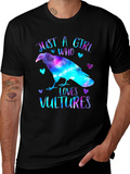 Just A Girl Who Loves Vultures T-Shirt