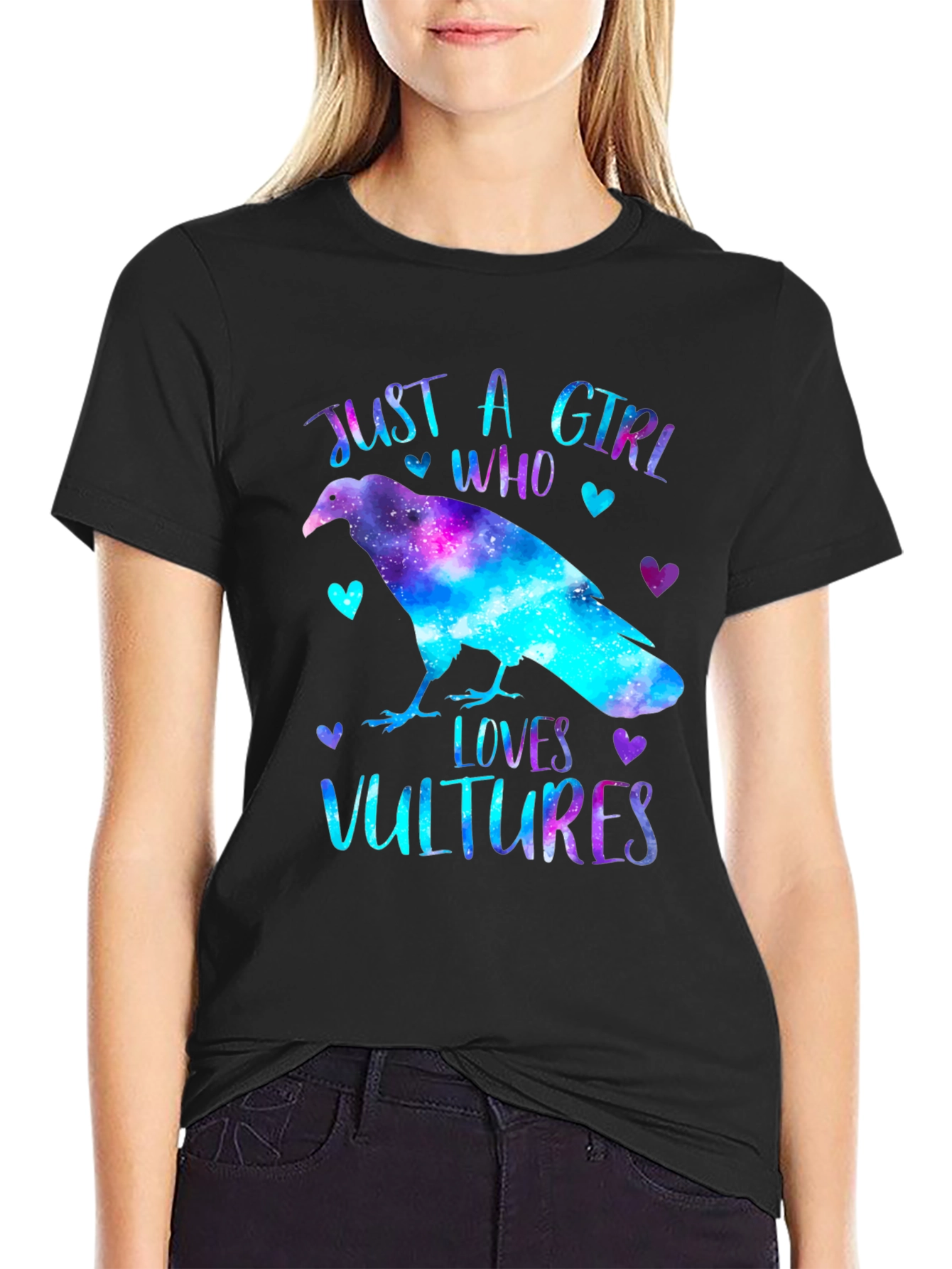 Just A Girl Who Loves Vultures T-Shirt