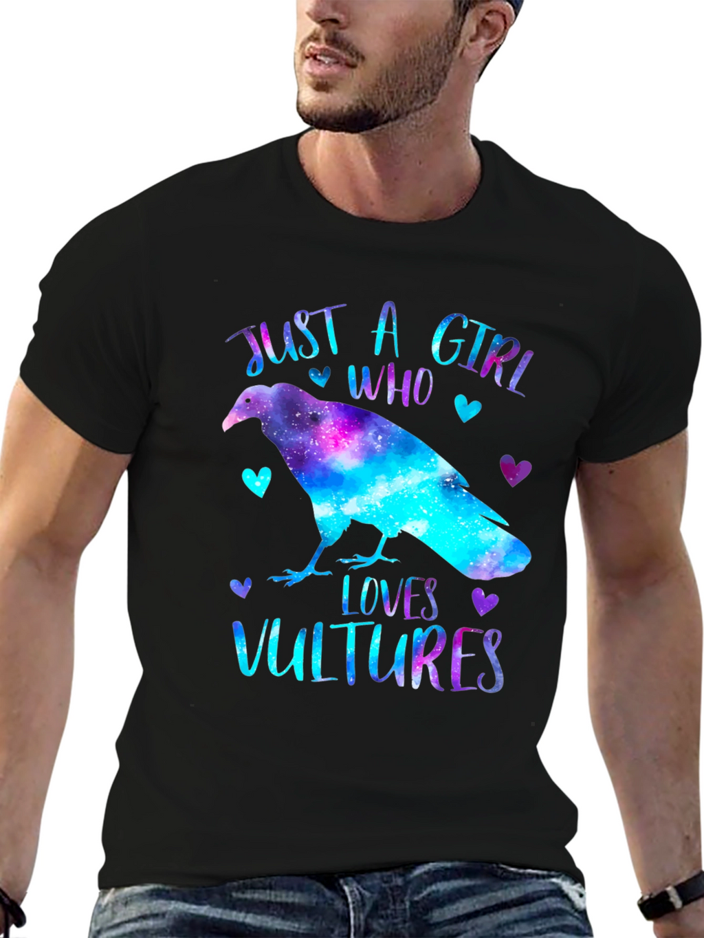 Just A Girl Who Loves Vultures T-Shirt