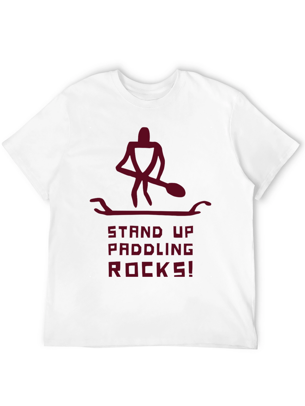 Stand Up Paddling Rocks! Graphic Tee