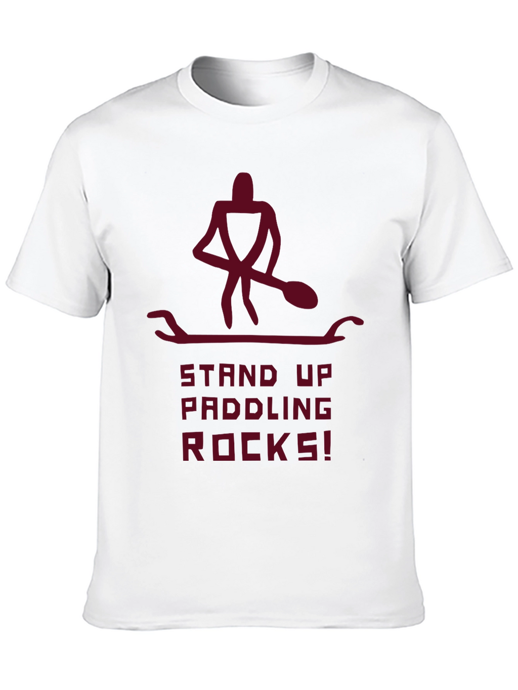 Stand Up Paddling Rocks! Graphic Tee