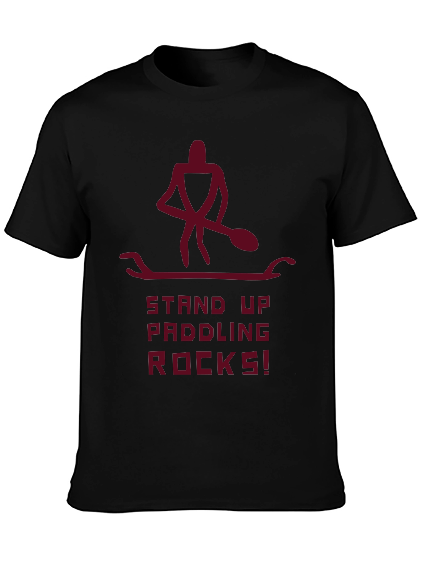 Stand Up Paddling Rocks! Graphic Tee