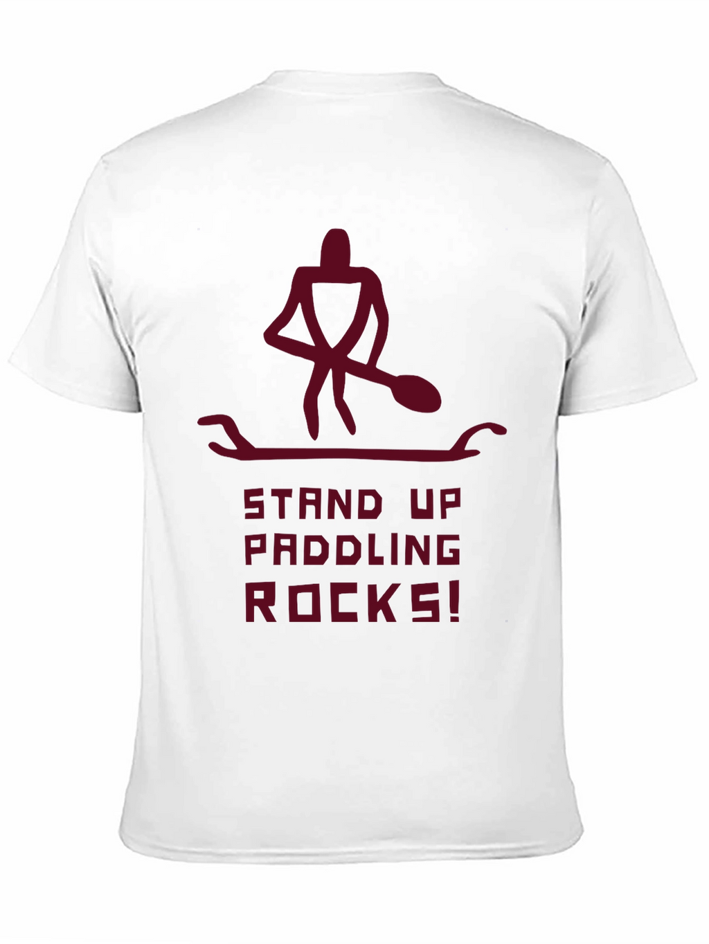 Stand Up Paddling Rocks! Graphic Tee