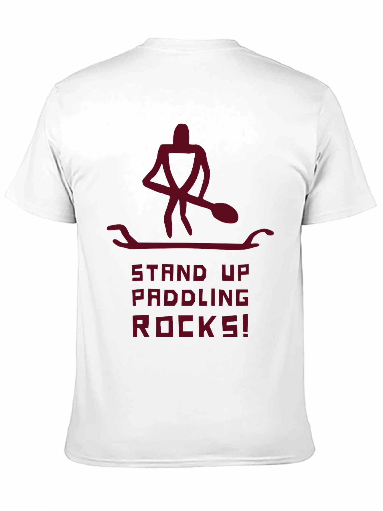Stand Up Paddling Rocks! Graphic Tee