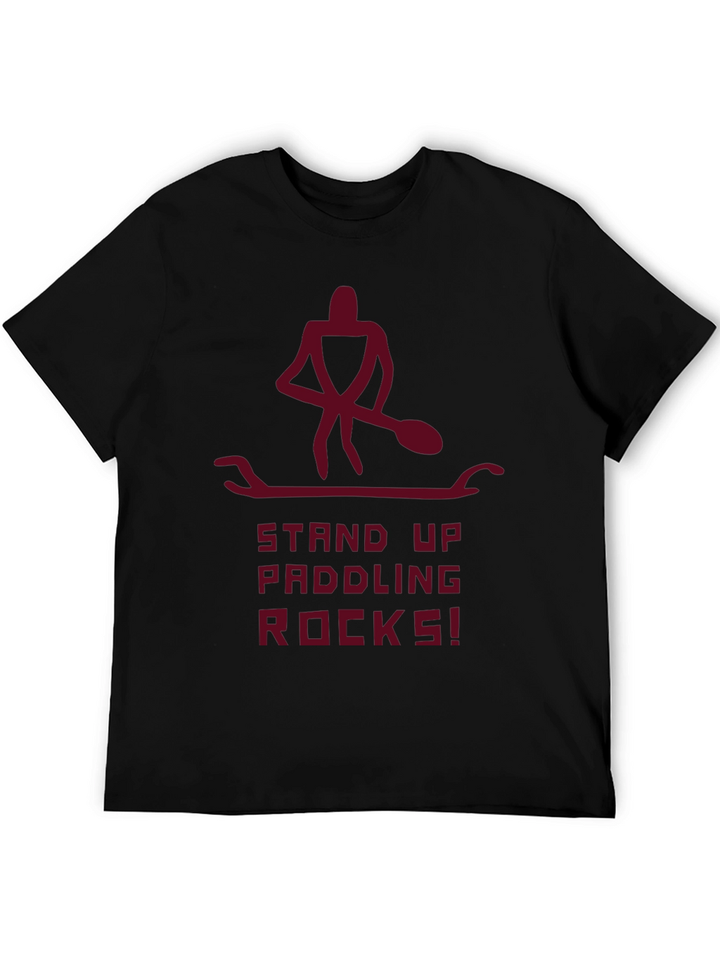 Stand Up Paddling Rocks! Graphic Tee