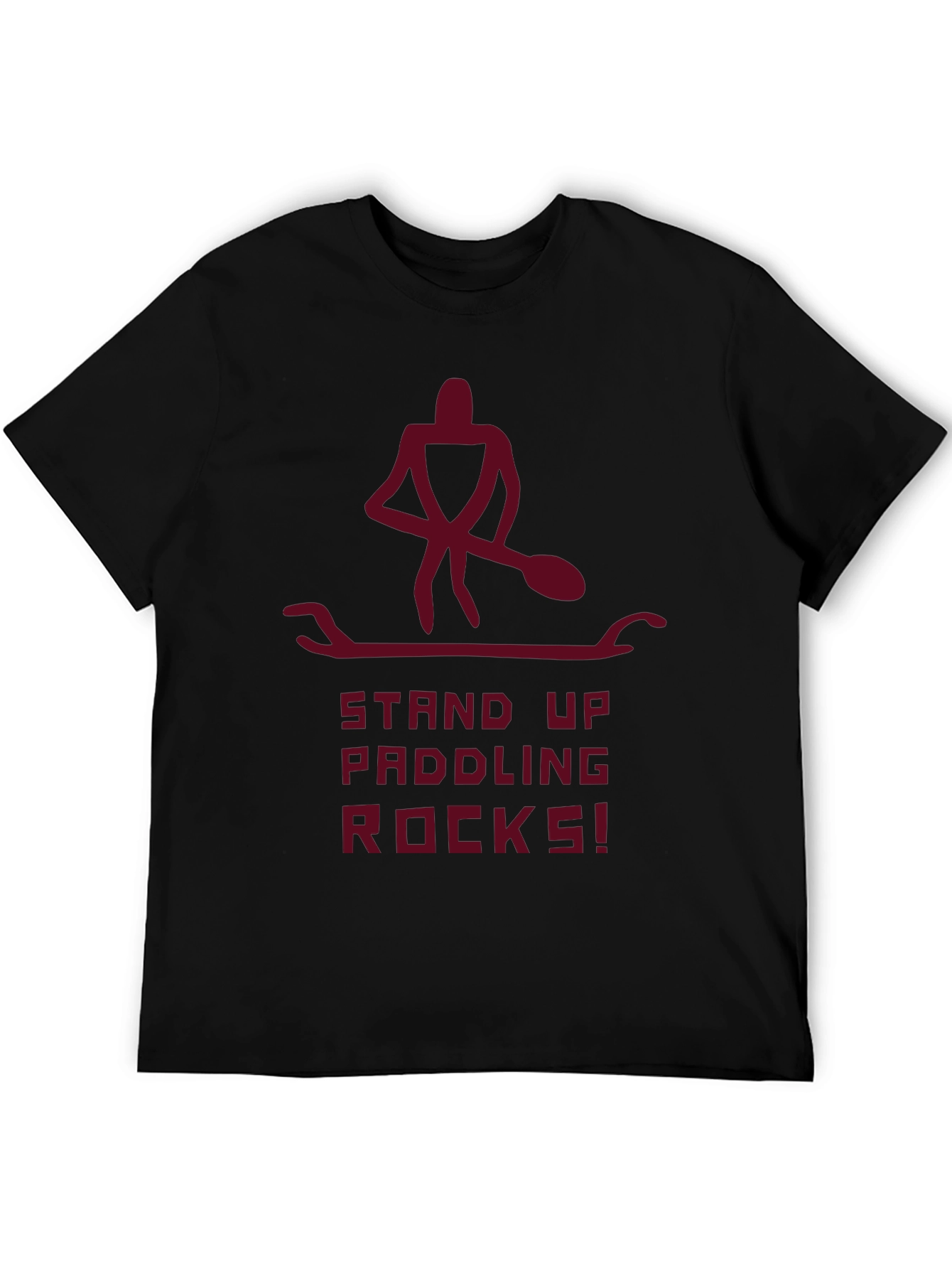 Stand Up Paddling Rocks! Graphic Tee