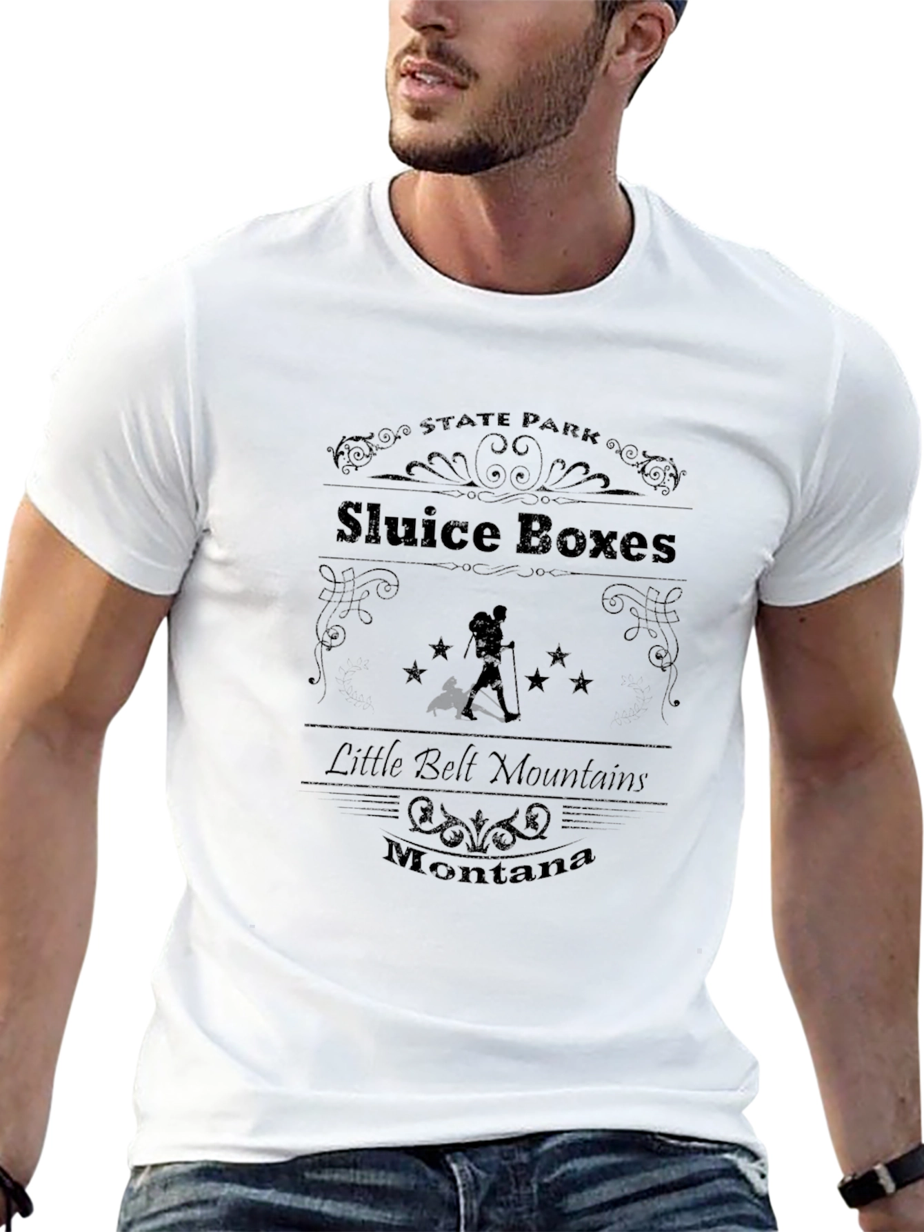 Sluice Boxes Montana Graphic T-Shirt