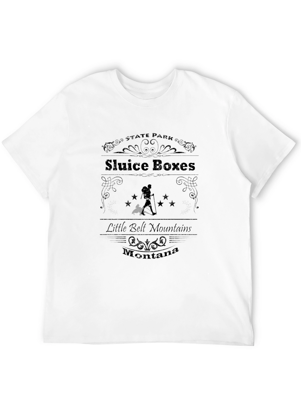 Sluice Boxes Montana Graphic T-Shirt