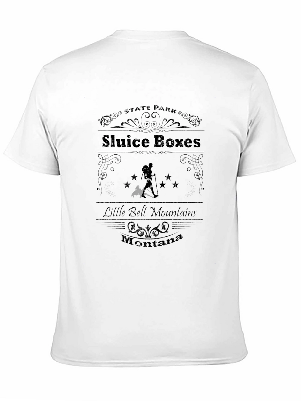 Sluice Boxes Montana Graphic T-Shirt