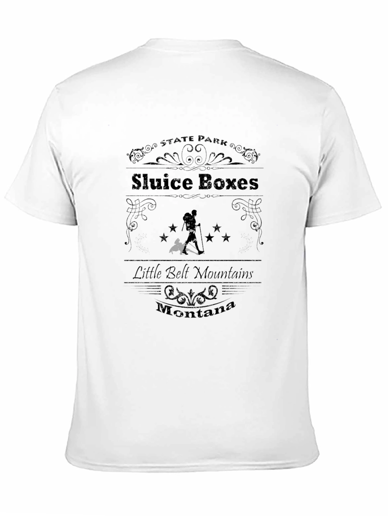 Sluice Boxes Montana Graphic T-Shirt