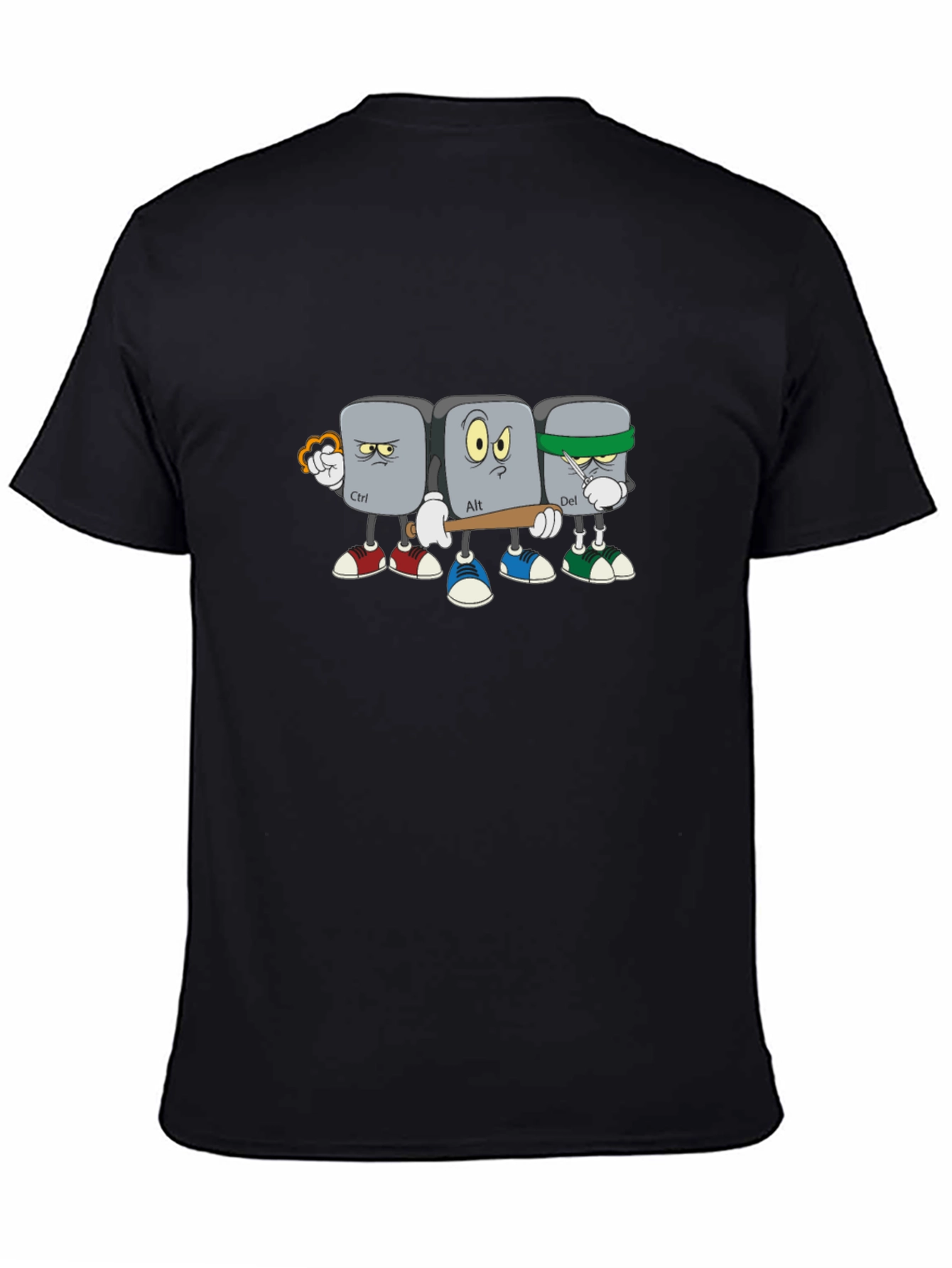 Ctrl Alt Del T-Shirt - Funny PC Computer Keyboard Design