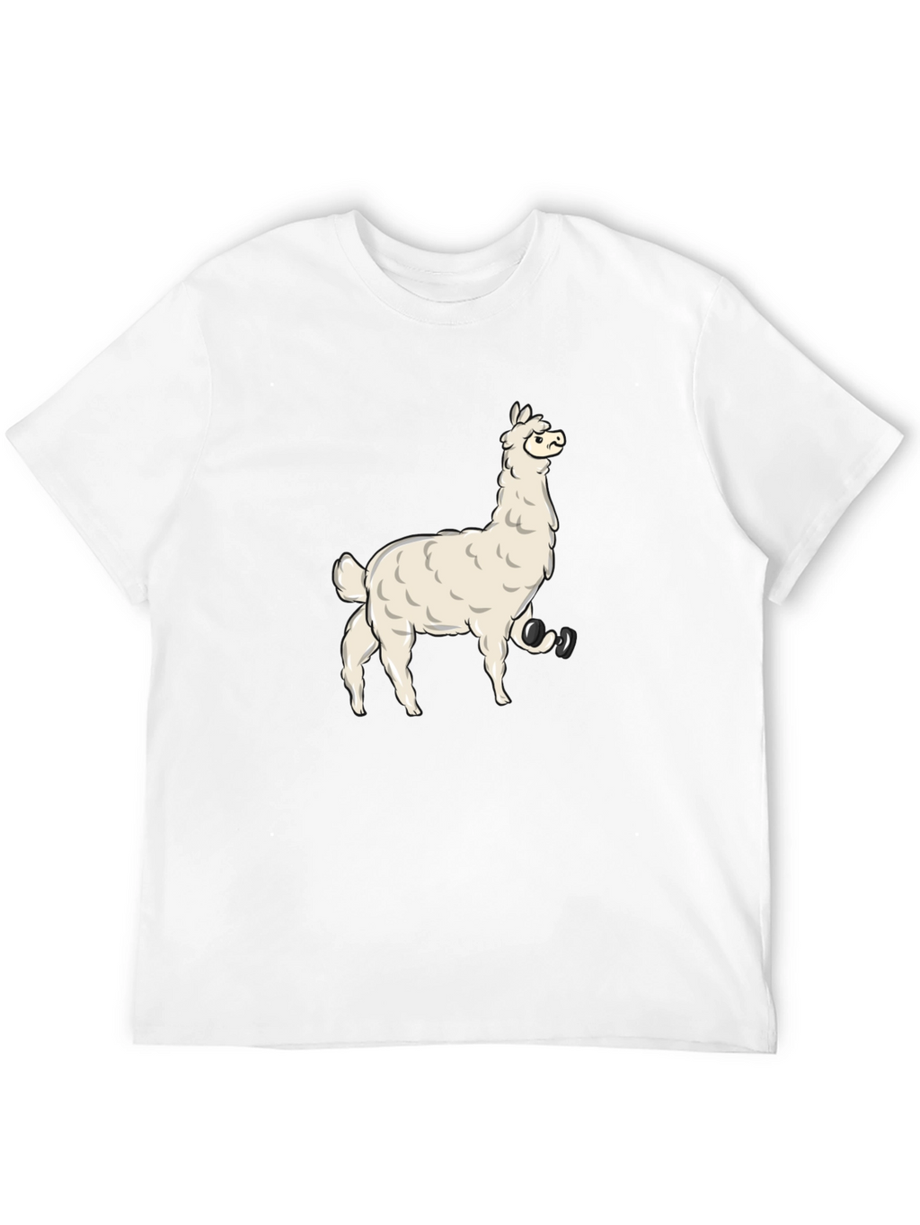 Llama Graphic T-Shirt - Mens Black Tee