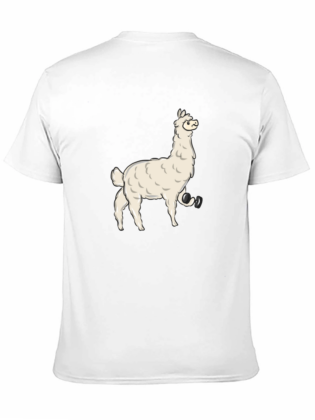 Llama Graphic T-Shirt - Mens Black Tee