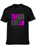 Trading Queen Tee - I Love Candlesticks