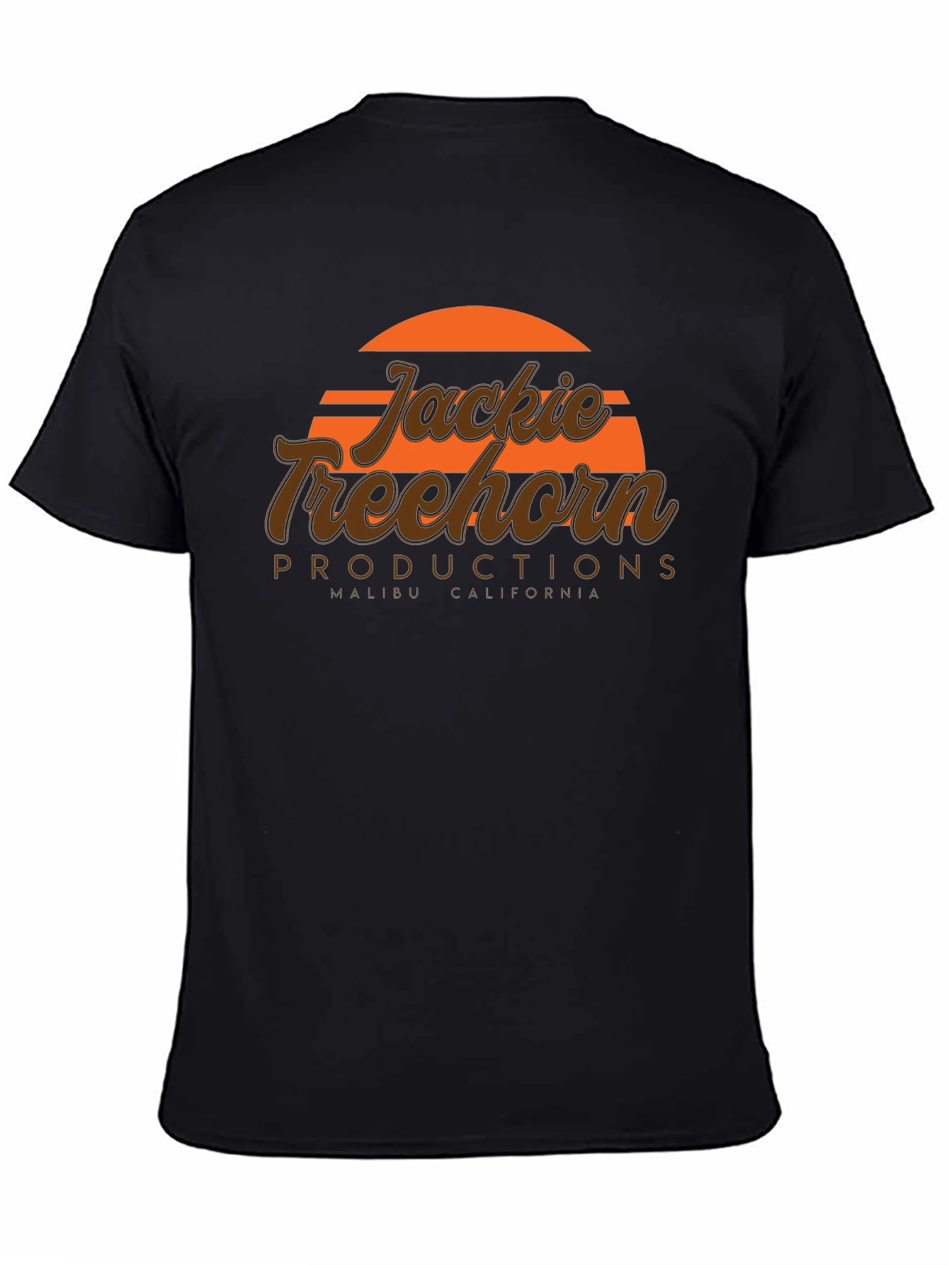 Jackie Treehorn Productions Black T-Shirt