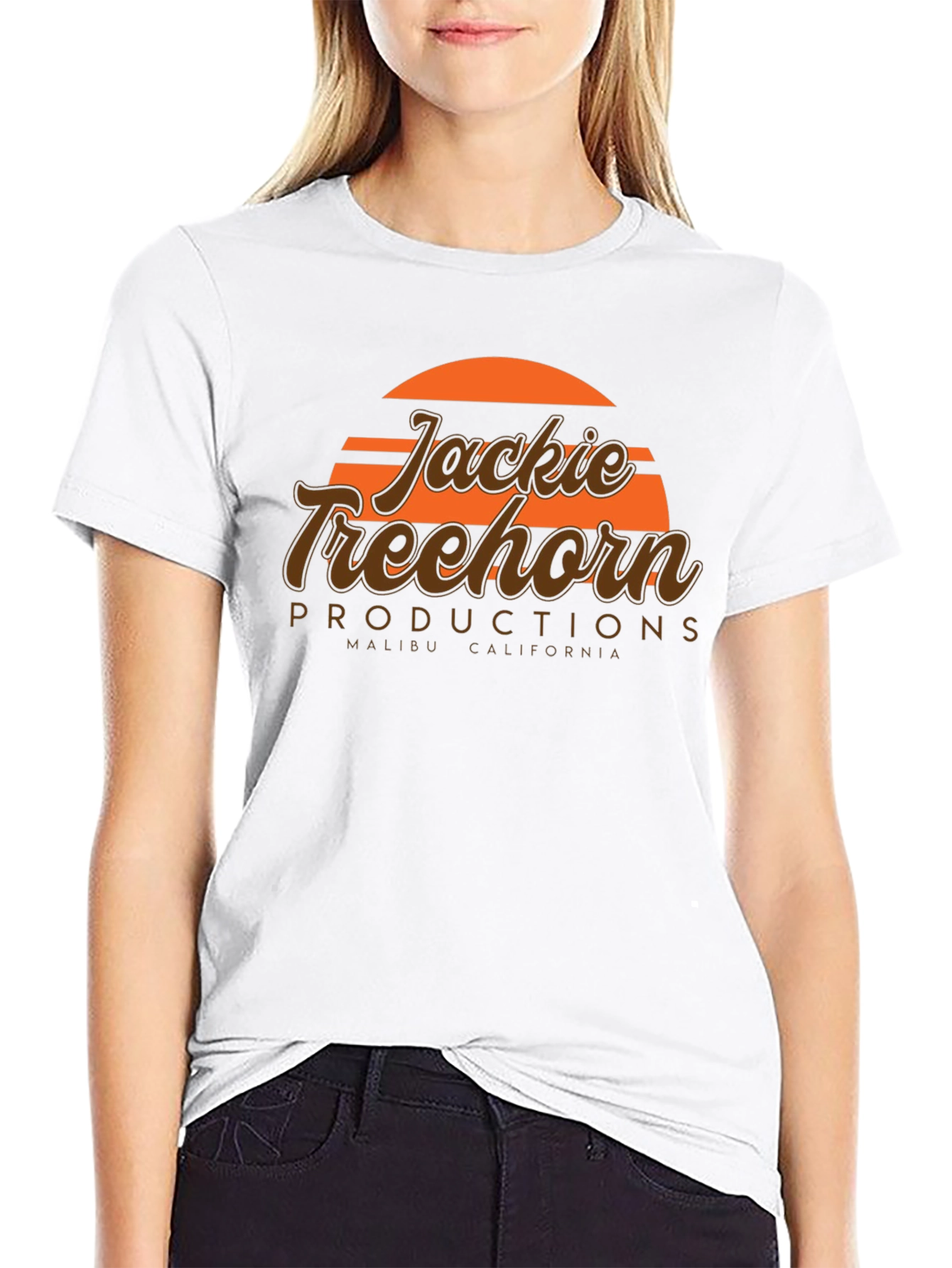Jackie Treehorn Productions Black T-Shirt