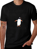 Penguin Lover Black T-Shirt