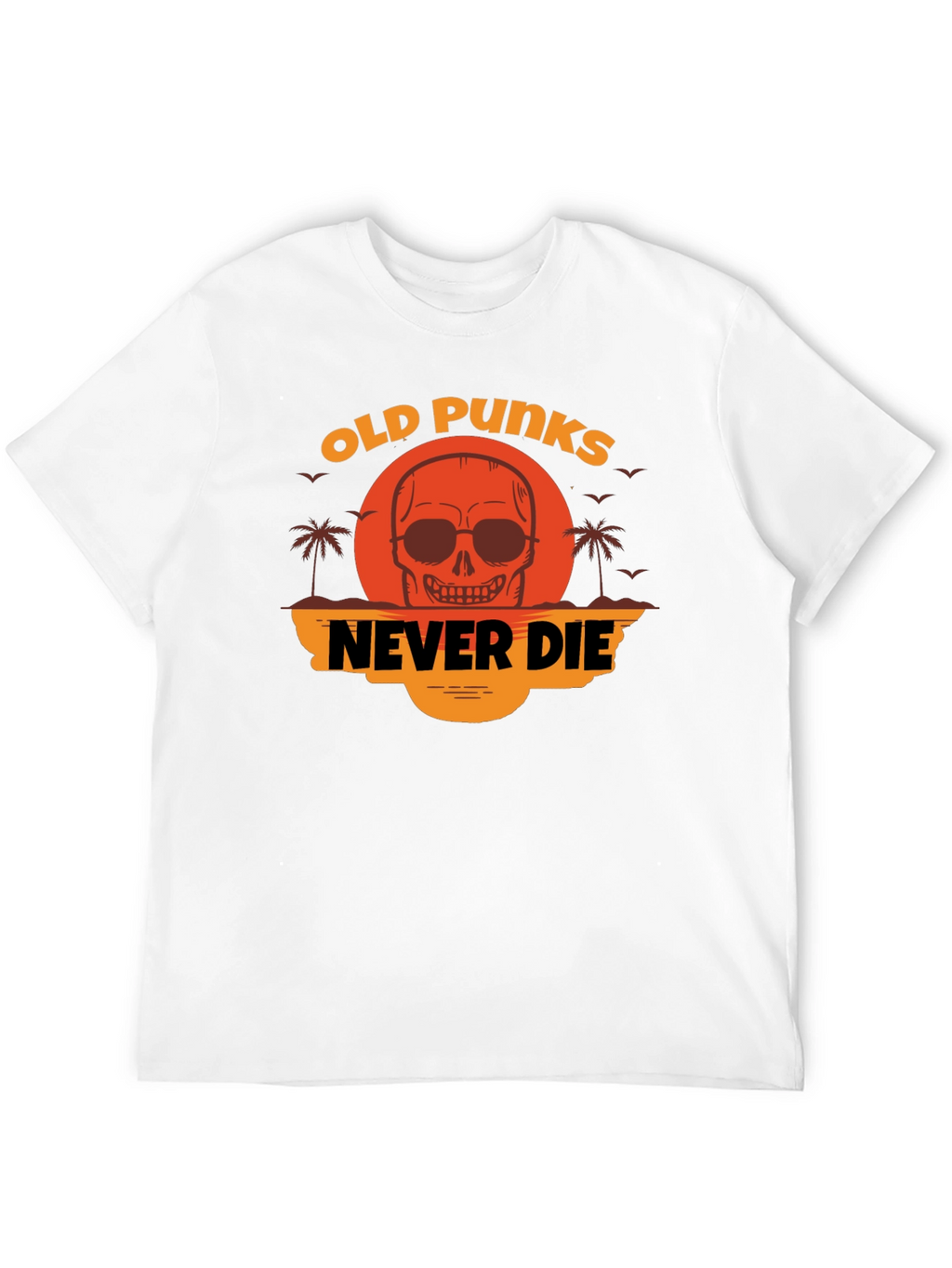 Old Punks Never Die Graphic Tee