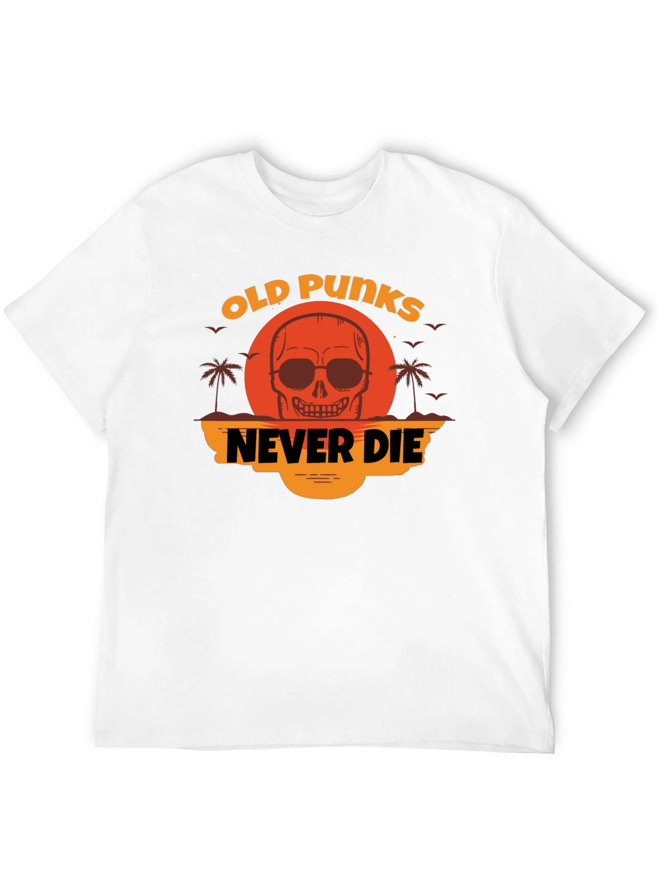 Old Punks Never Die Graphic Tee