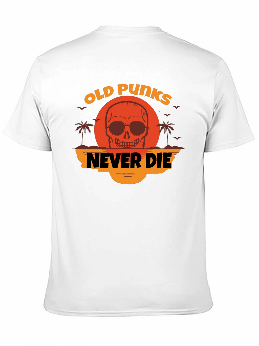 Old Punks Never Die Graphic Tee