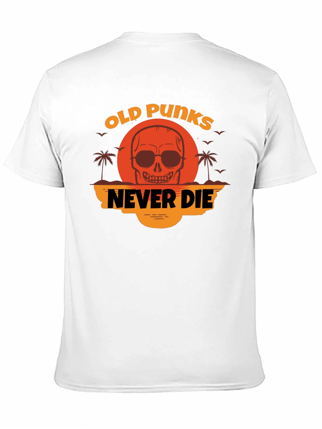 Old Punks Never Die Graphic Tee