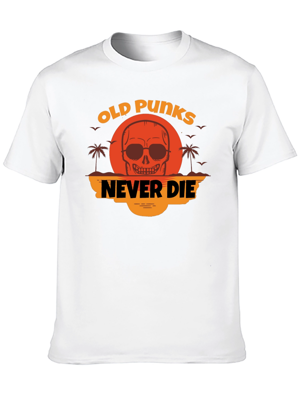 Old Punks Never Die Graphic Tee