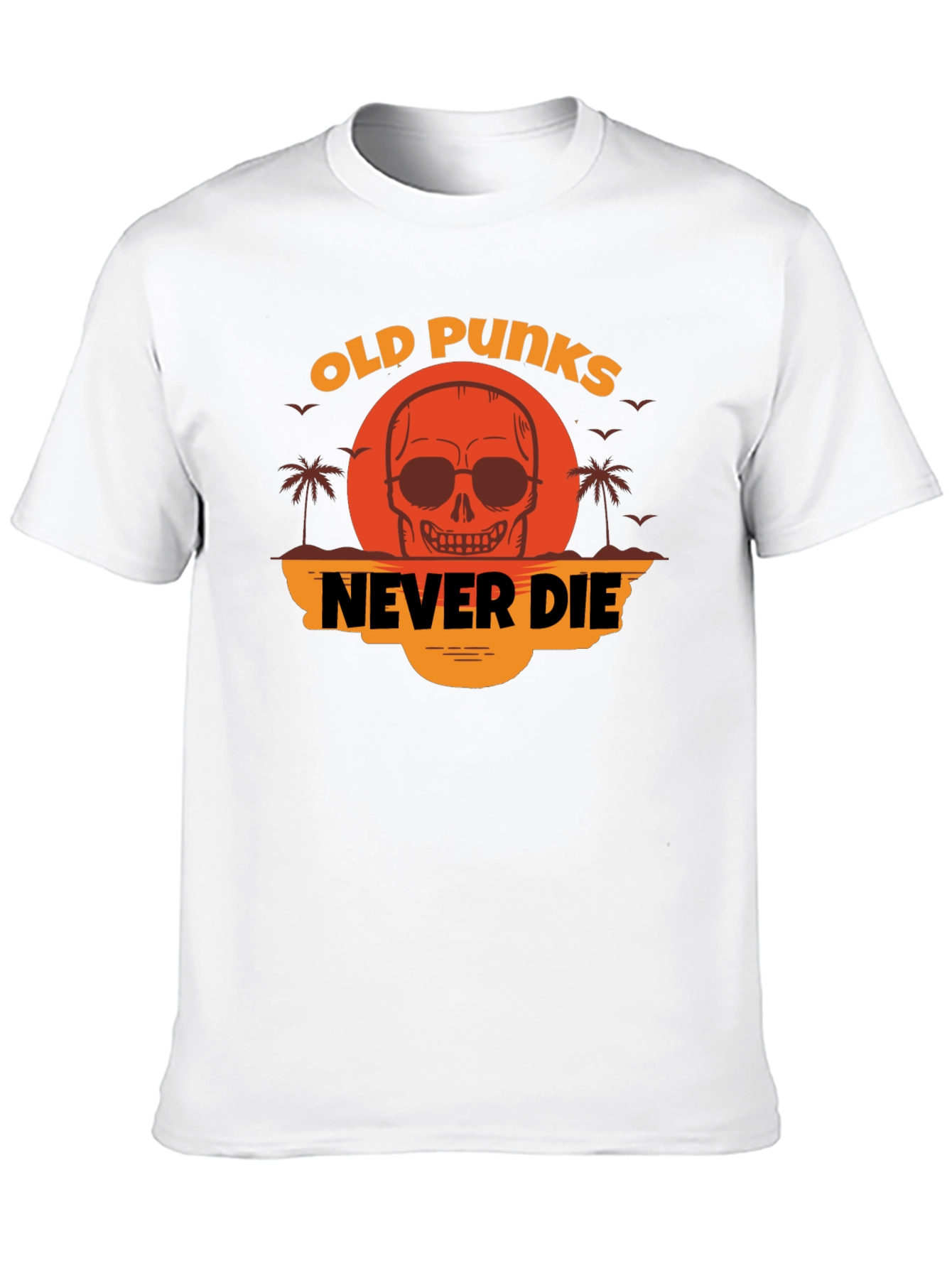 Old Punks Never Die Graphic Tee