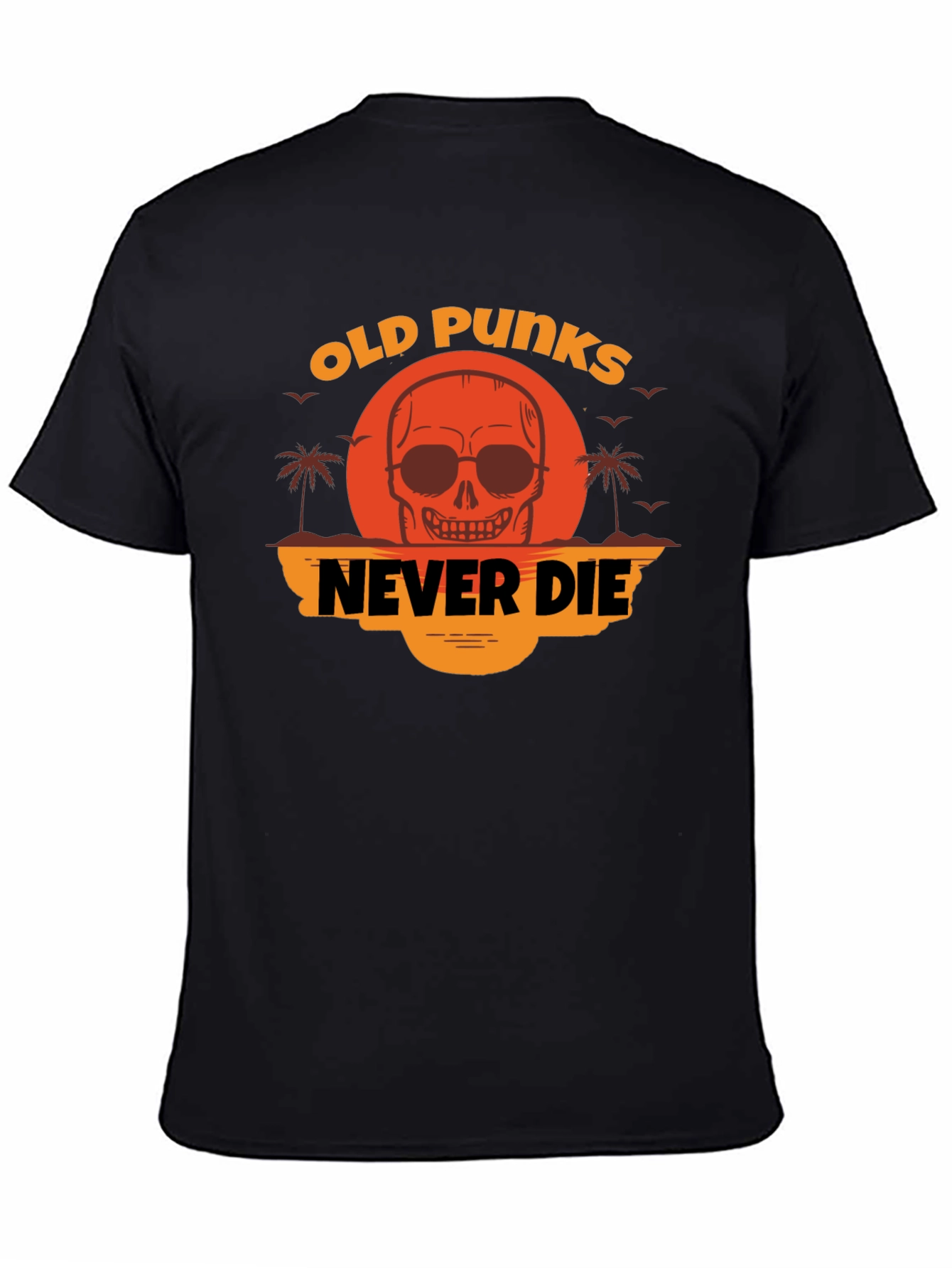 Old Punks Never Die Graphic Tee