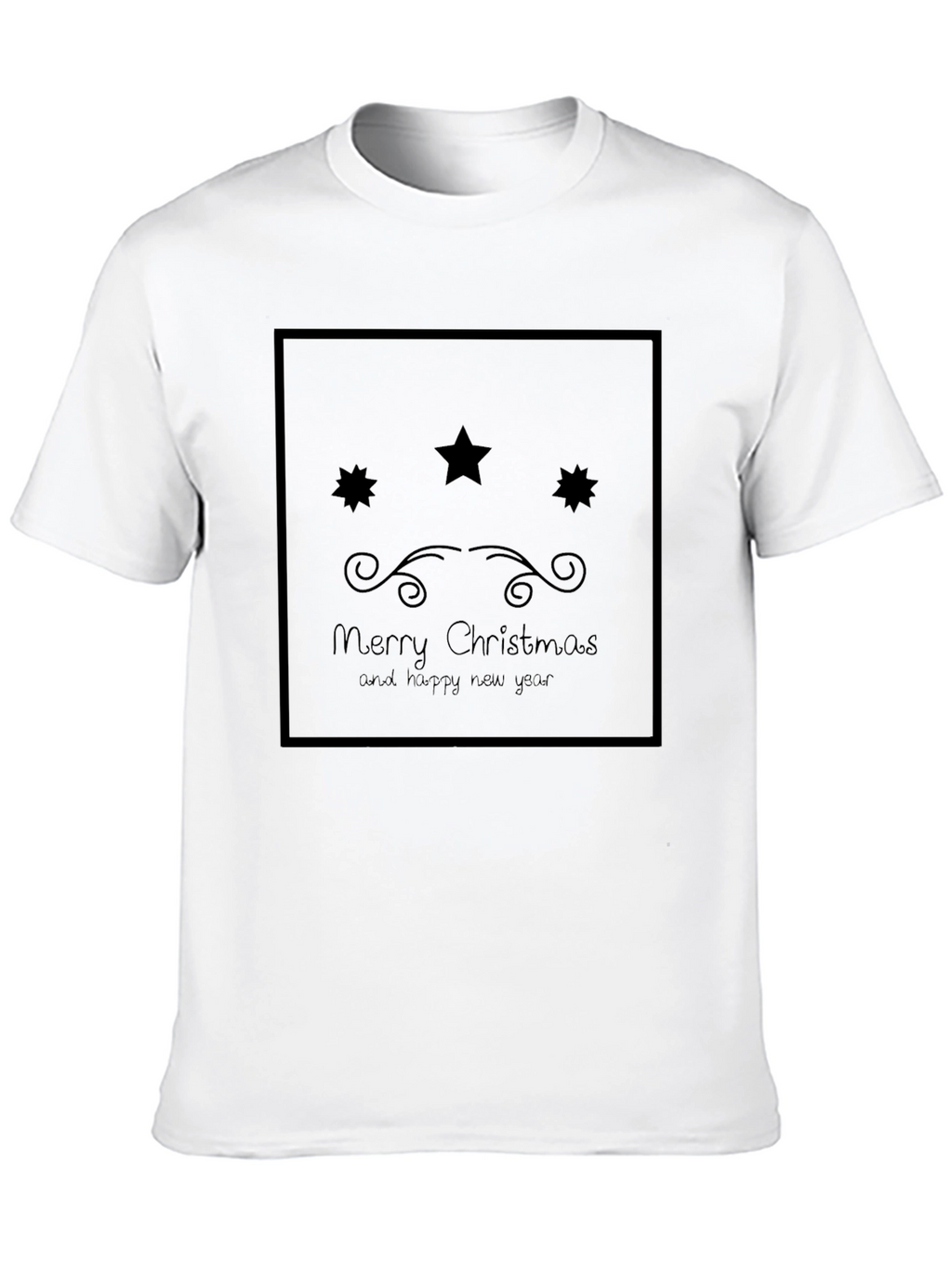 Merry Christmas & Happy New Year Graphic T-Shirt