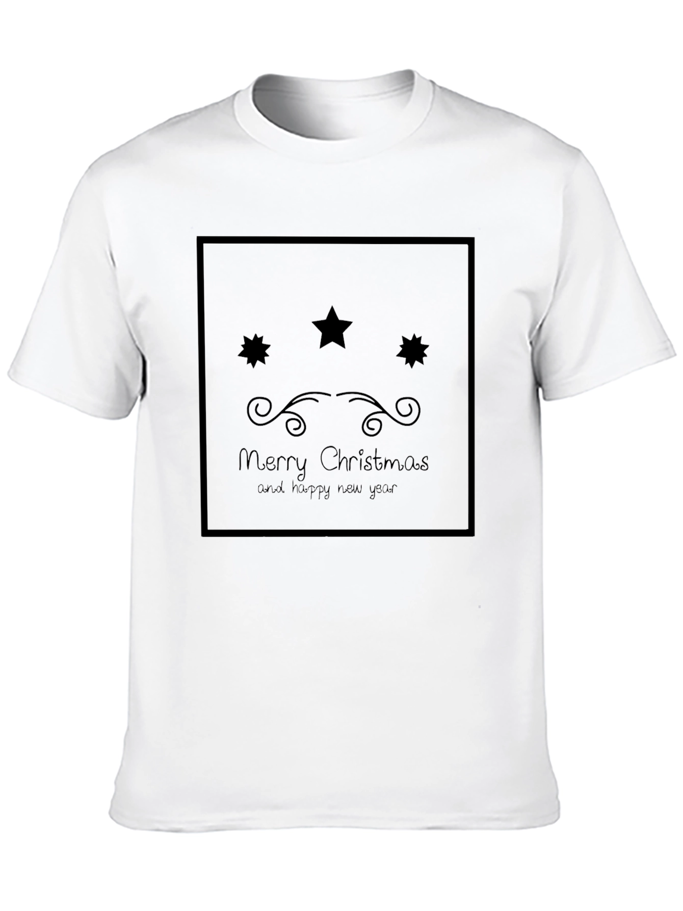 Merry Christmas & Happy New Year Graphic T-Shirt