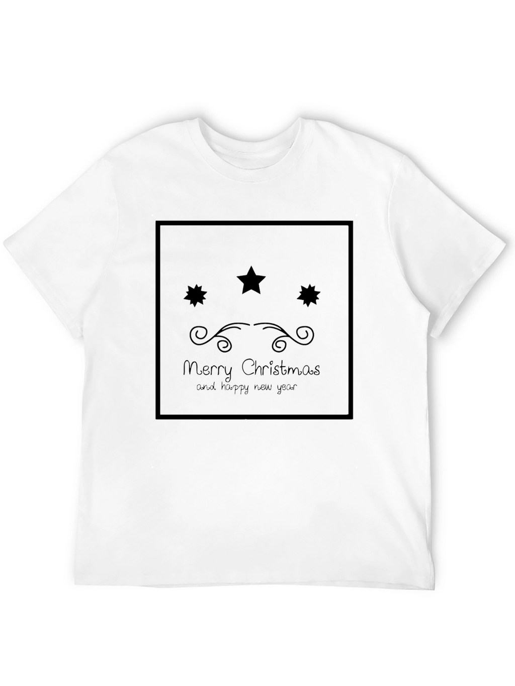 Merry Christmas & Happy New Year Graphic T-Shirt
