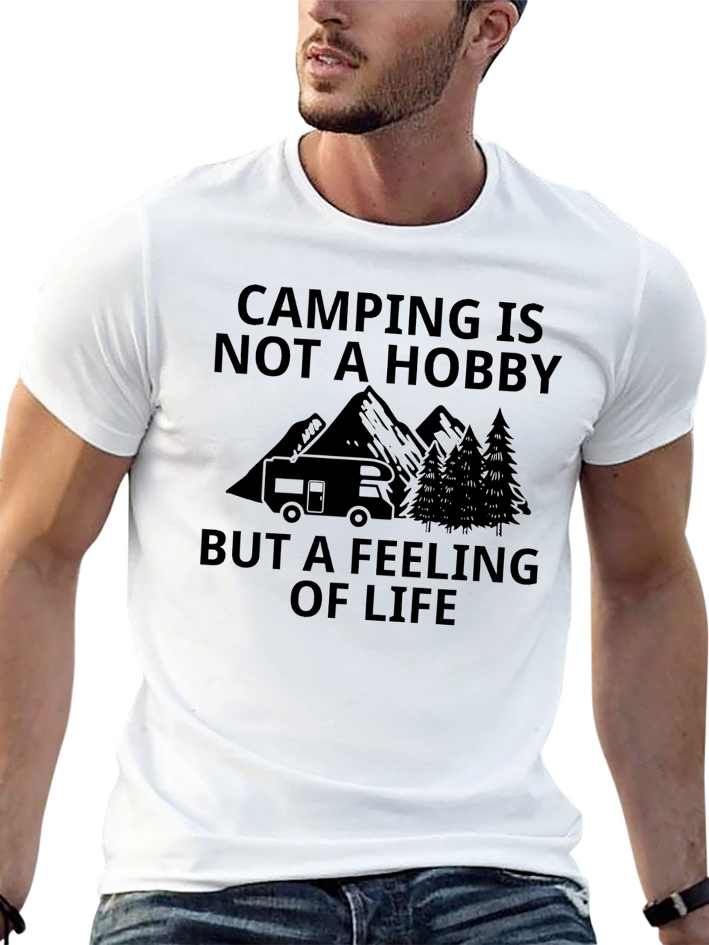 Camping is a Feeling T-Shirt