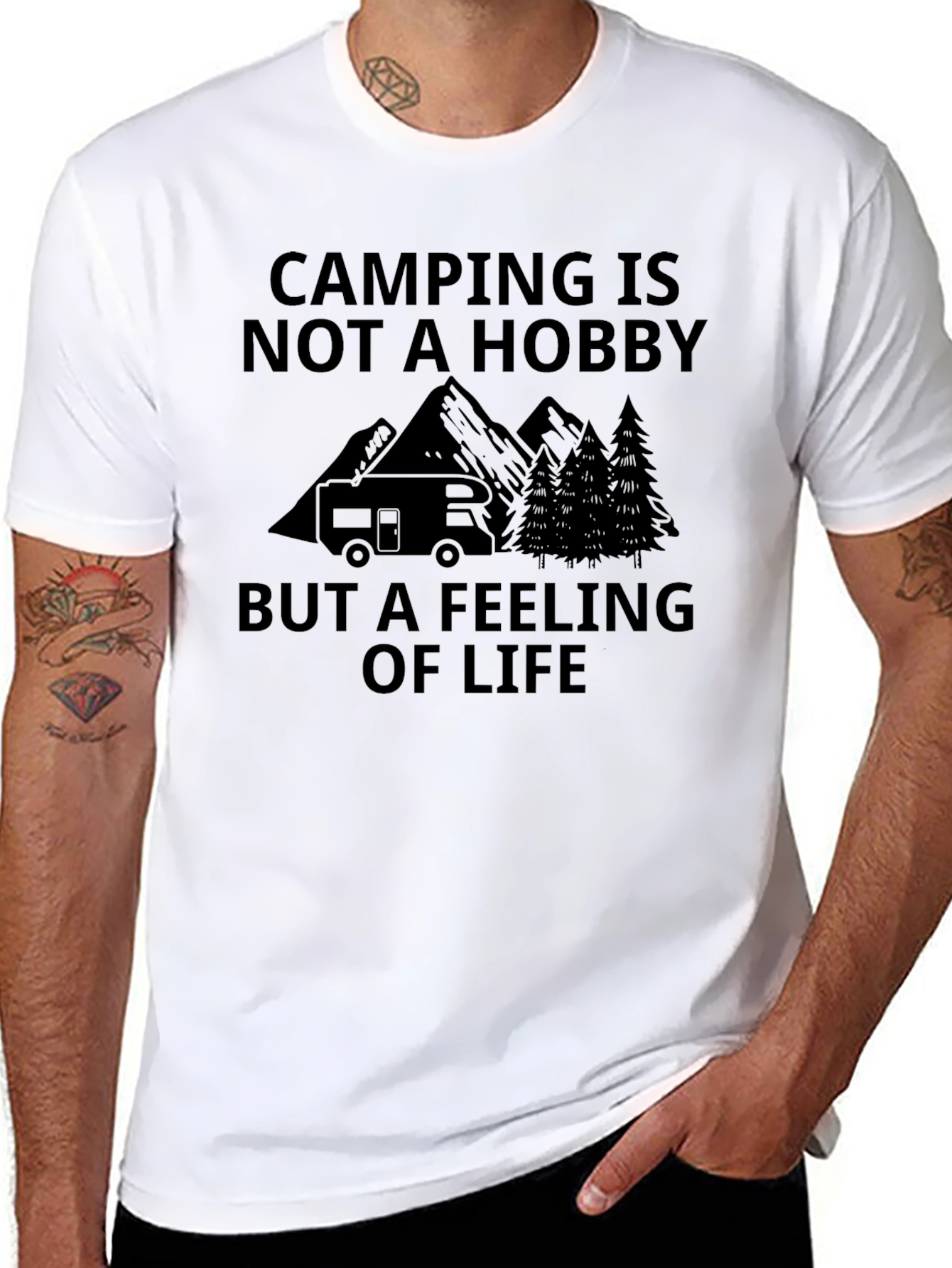 Camping is a Feeling T-Shirt