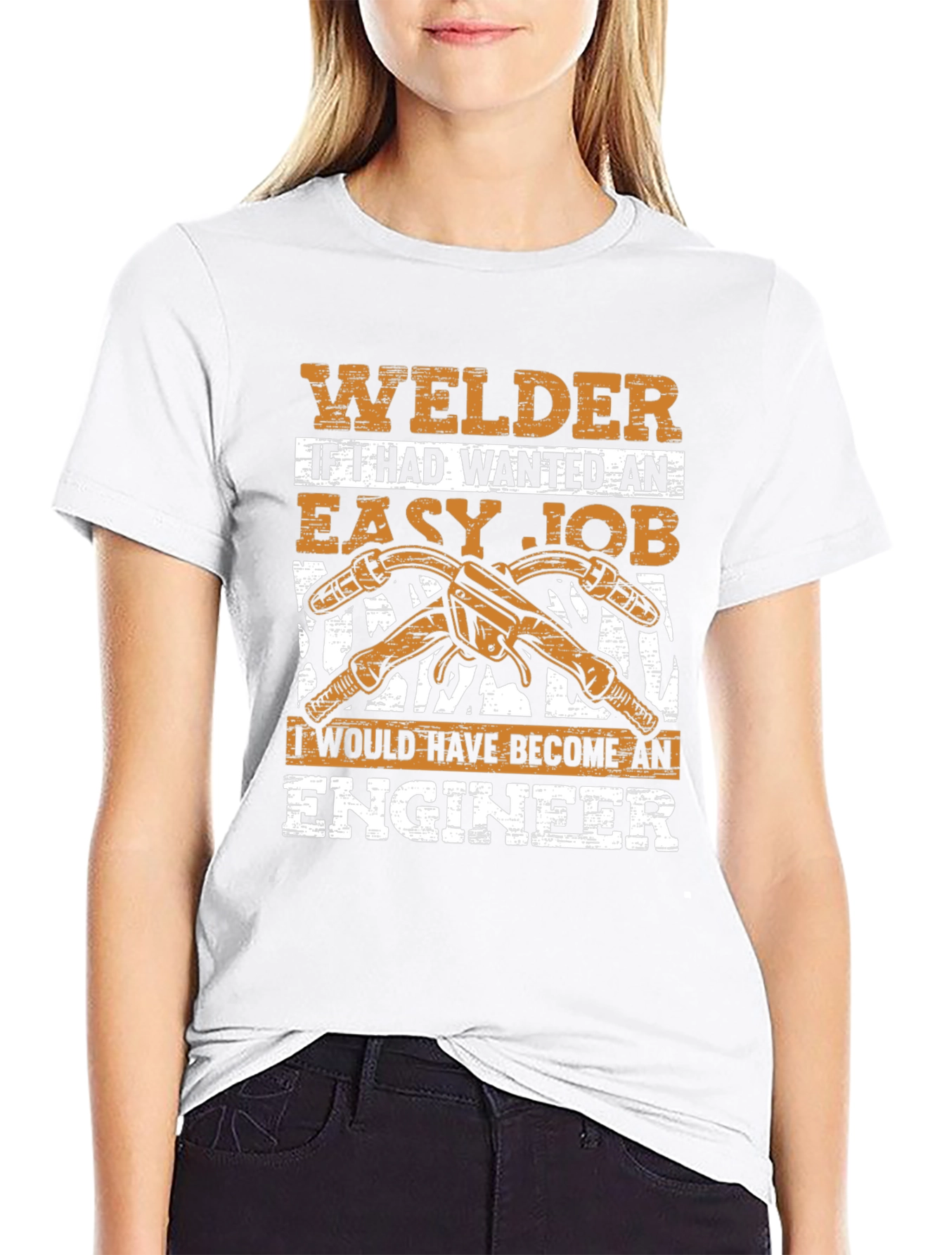 Welder T-Shirt - Easy Job Engineer Gift
