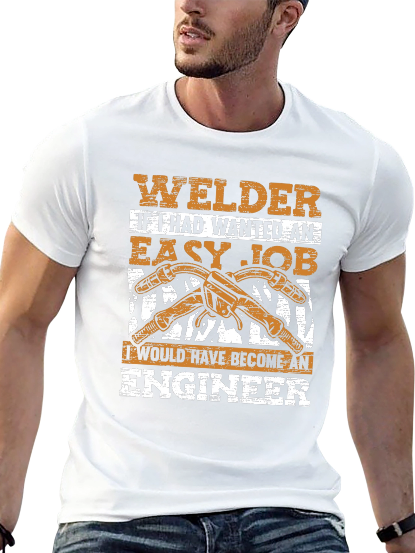 Welder T-Shirt - Easy Job Engineer Gift