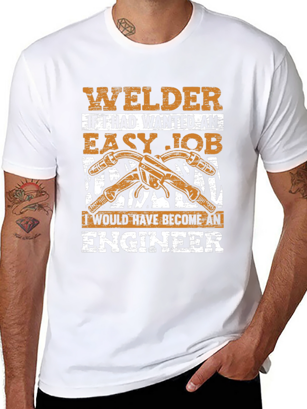 Welder T-Shirt - Easy Job Engineer Gift
