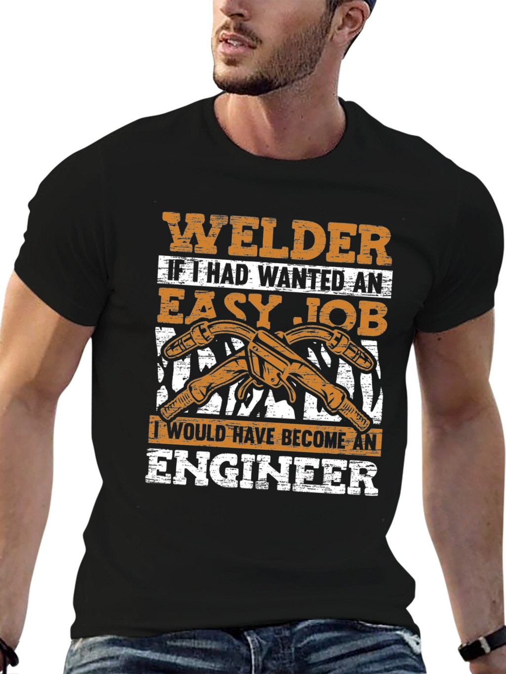 Welder T-Shirt - Easy Job Engineer Gift