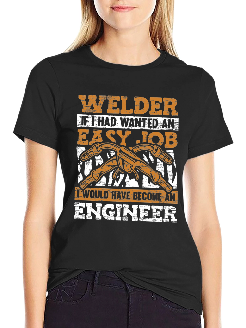 Welder T-Shirt - Easy Job Engineer Gift