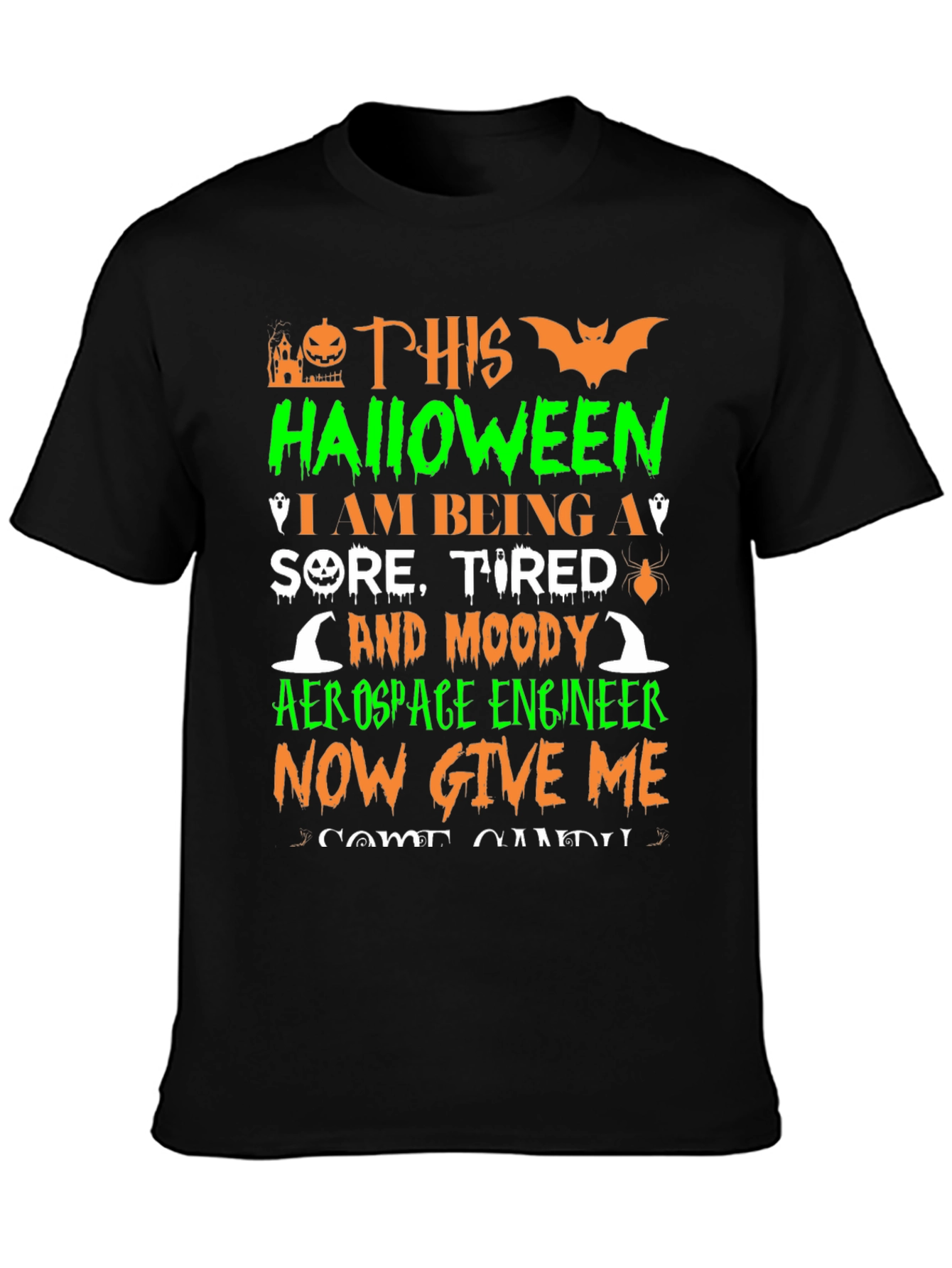 Halloween Aerospace Engineer T-Shirt