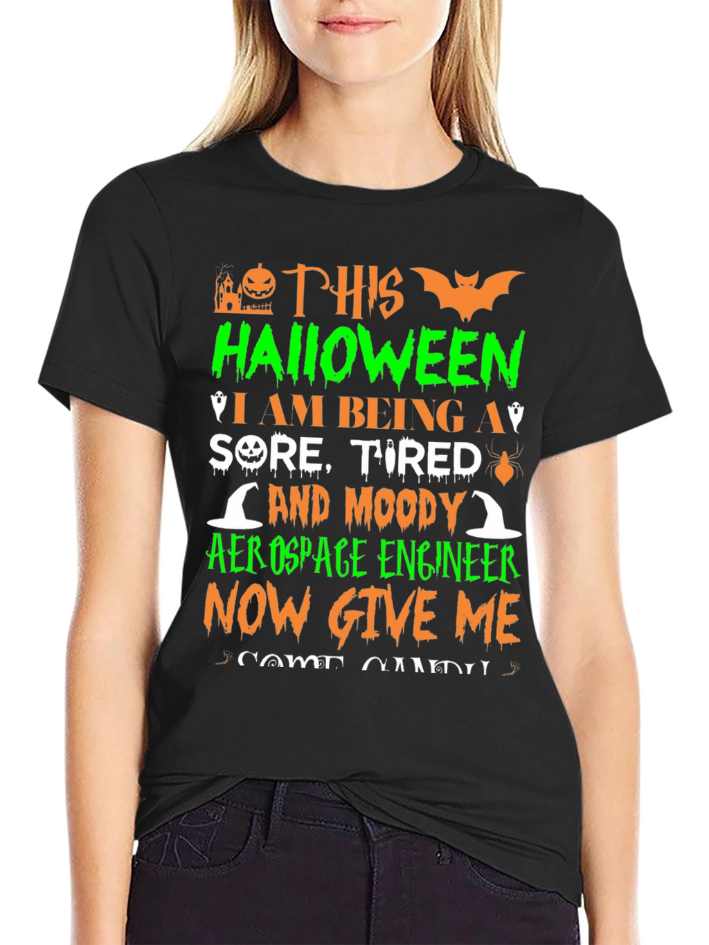 Halloween Aerospace Engineer T-Shirt