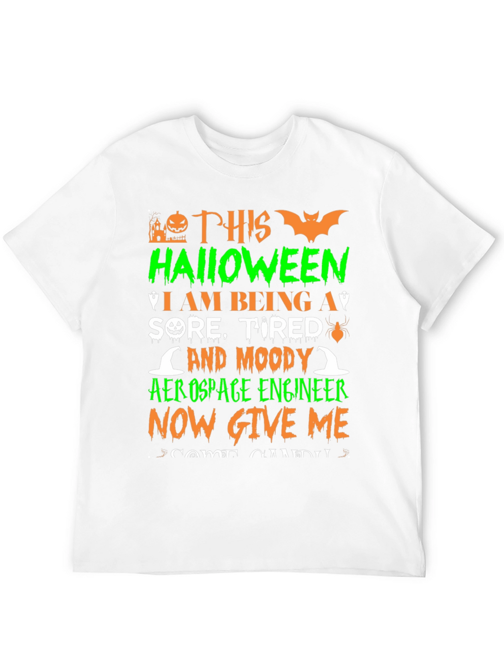 Halloween Aerospace Engineer T-Shirt
