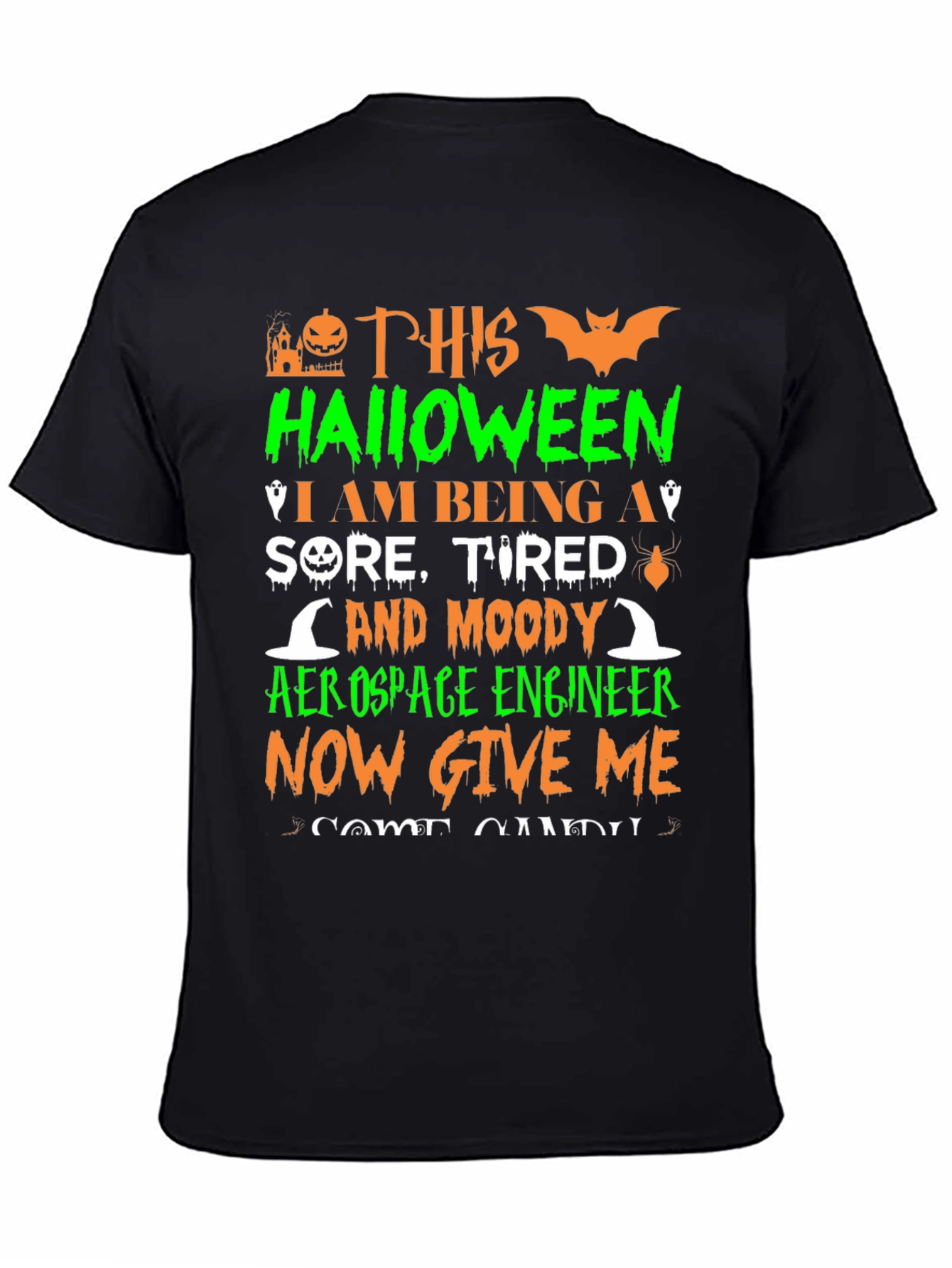 Halloween Aerospace Engineer T-Shirt