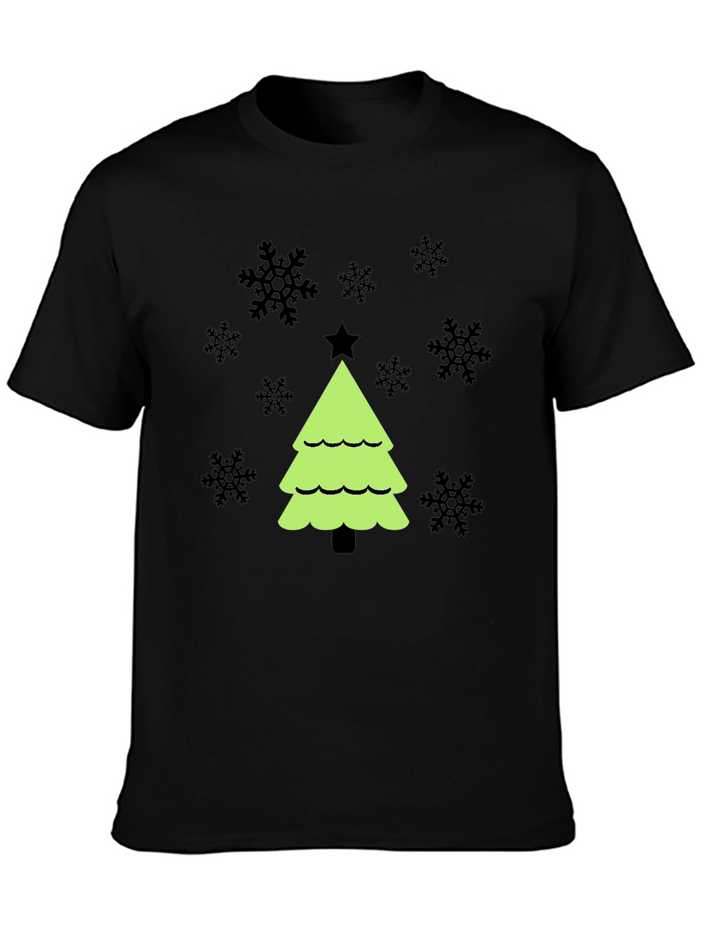 Festive Christmas Tree Graphic Tee