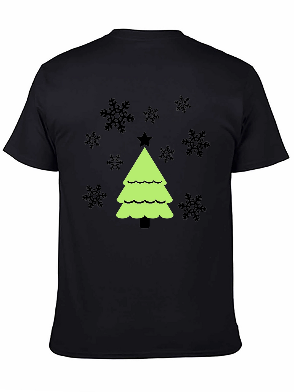 Festive Christmas Tree Graphic Tee