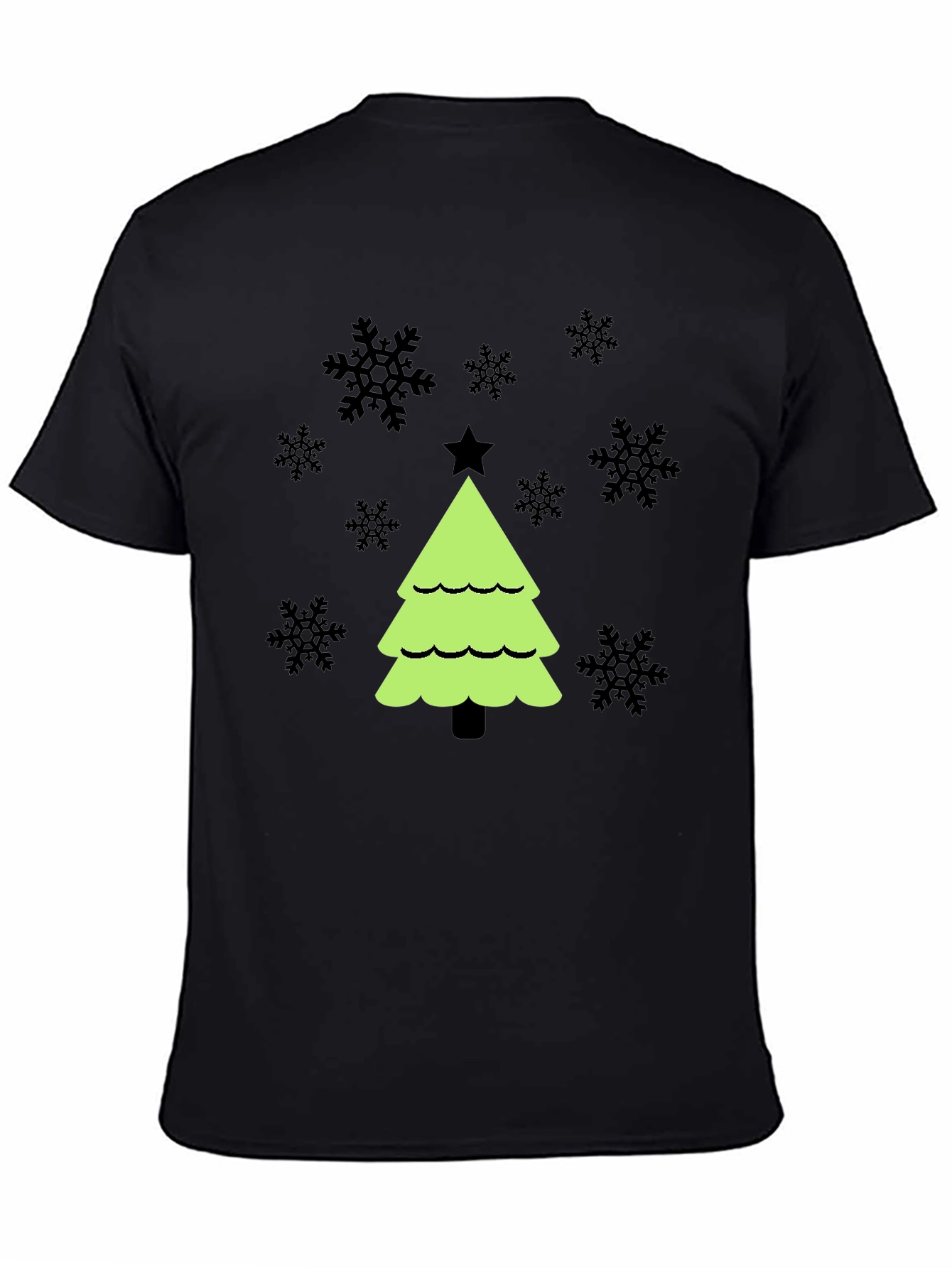 Festive Christmas Tree Graphic Tee