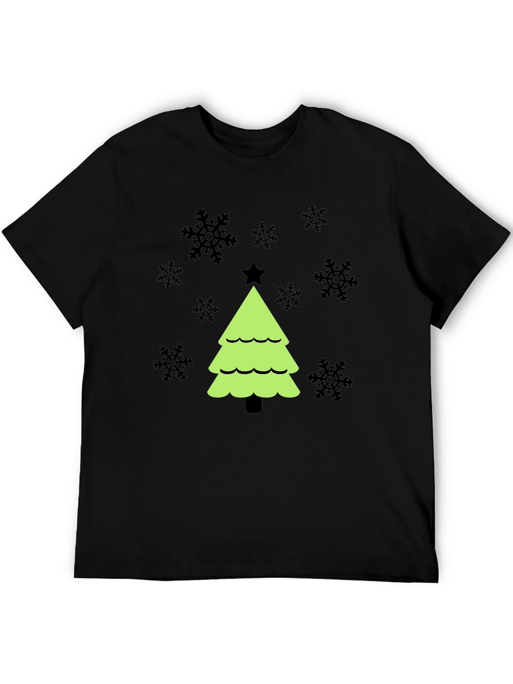 Festive Christmas Tree Graphic Tee