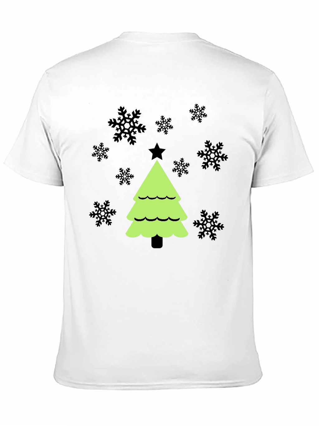 Festive Christmas Tree Graphic Tee