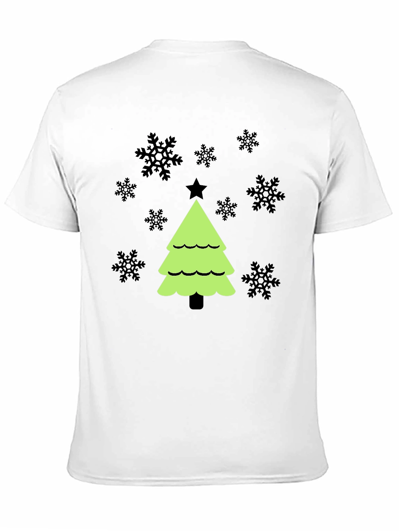 Festive Christmas Tree Graphic Tee